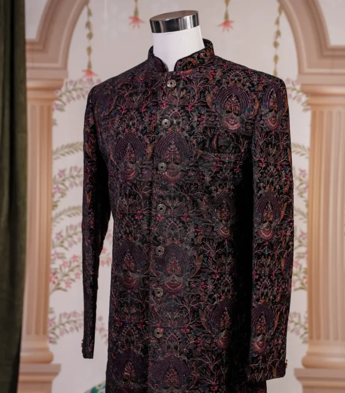 VELVET ZARDARI HERITAGE SHERWANI