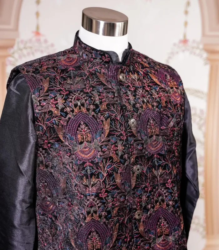 MIDNIGHT OPAL VEST SET