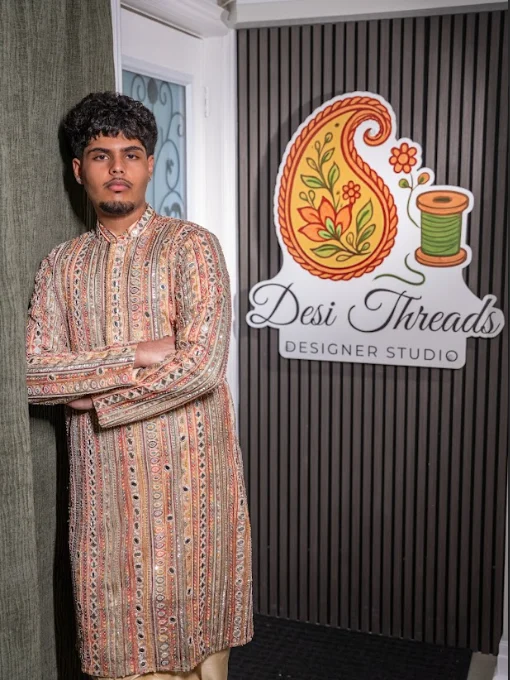 RIWAAYAT MIRROR EMBROIDERED KURTA SET